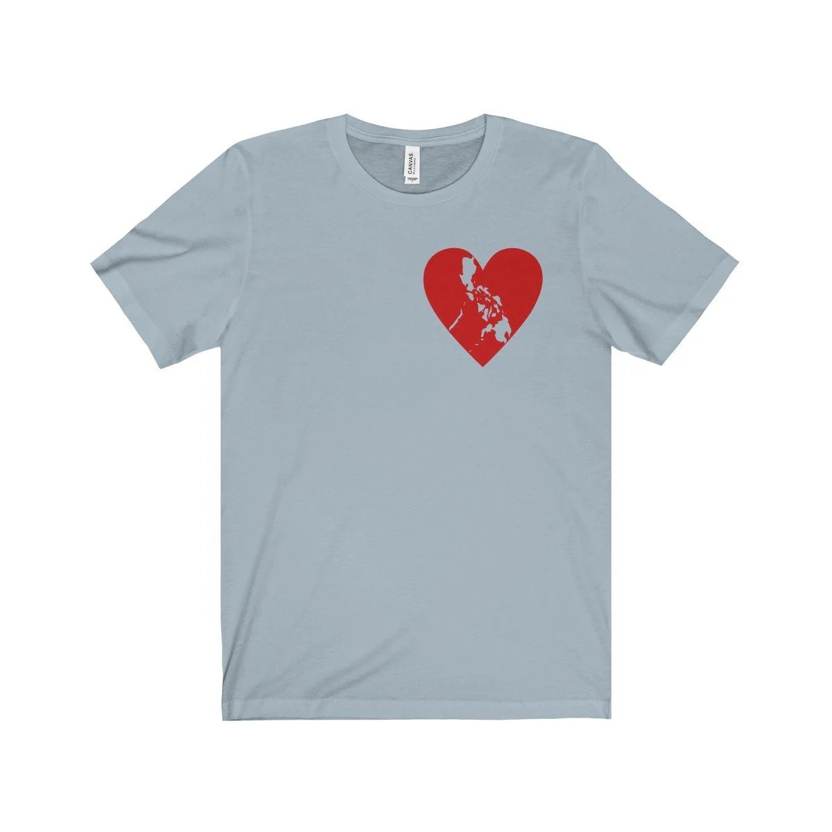 Pusong Pinoy - Unisex Short Sleeve Tee - 7 Colors Available - Image 3