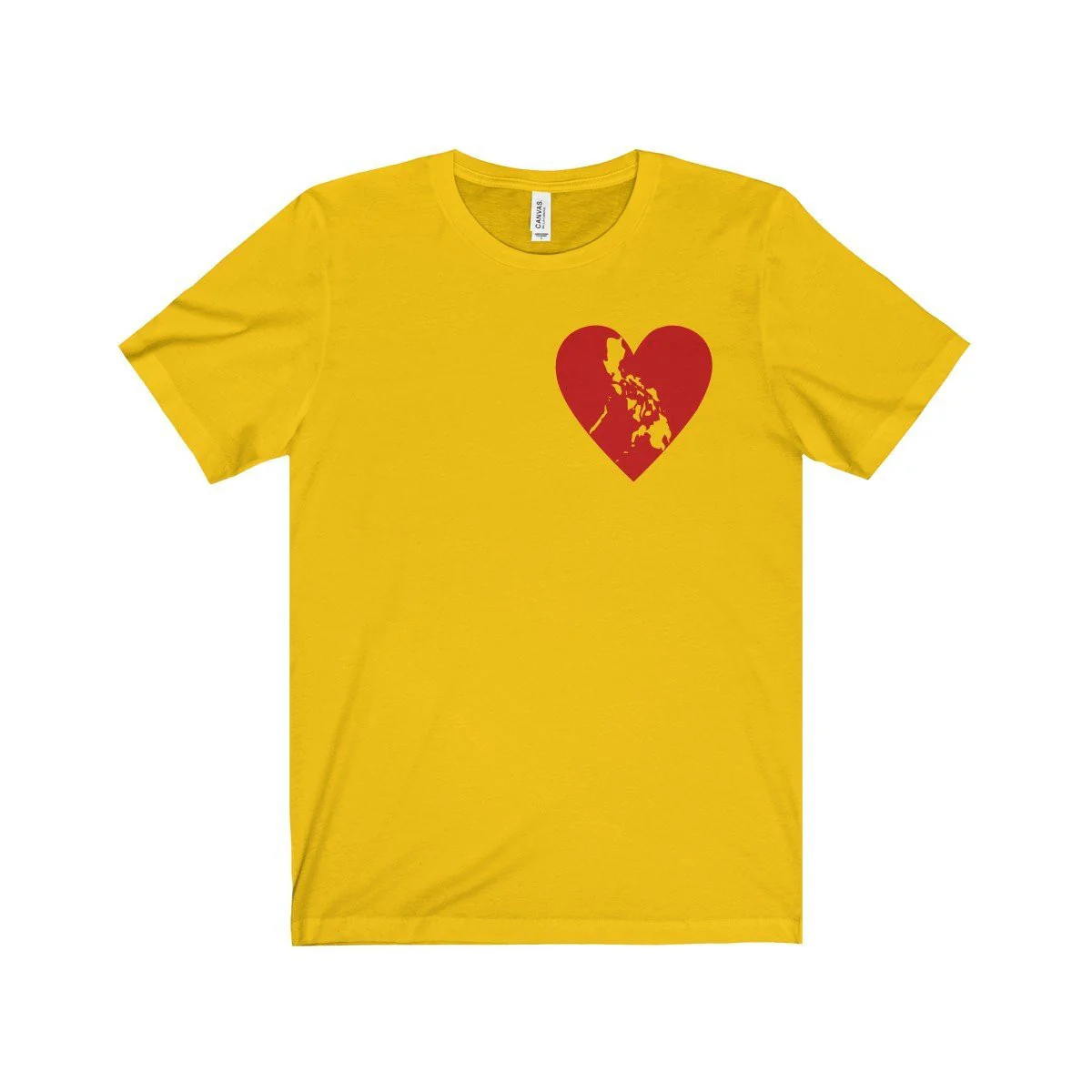 Pusong Pinoy - Unisex Short Sleeve Tee - 7 Colors Available - Image 4