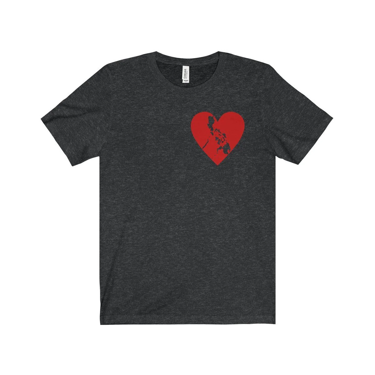 Pusong Pinoy - Unisex Short Sleeve Tee - 7 Colors Available - Image 6